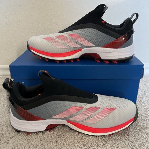 Adidas Adizero ZG BOA Golf Cloud White Lucid Red Cleats IH9896 Men Size 10.5 NWT main image 5